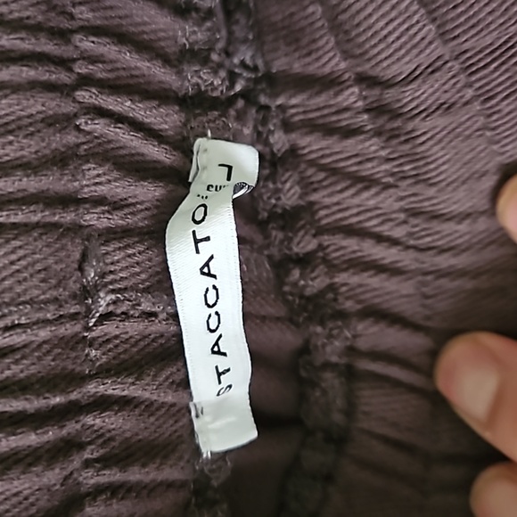 Grey drawstring pants size L Staccato - Picture 3 of 4